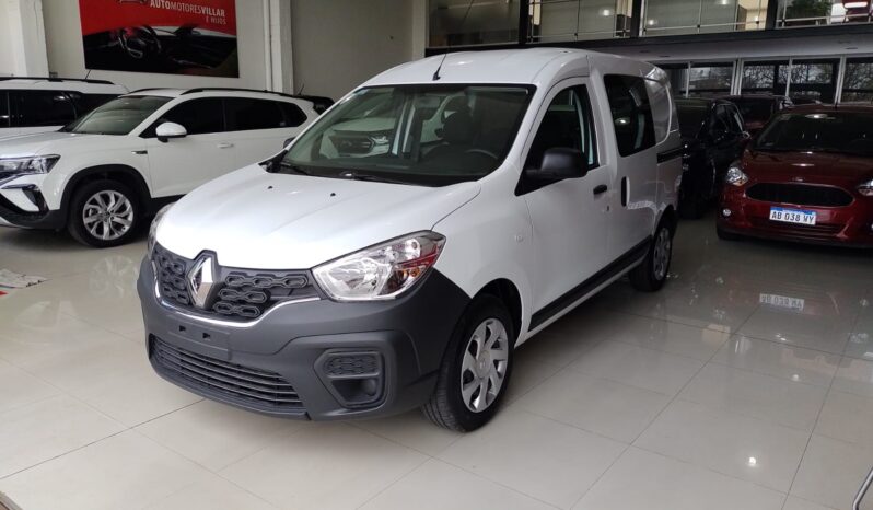 Renault Kangoo 1.6 Confort 5 Asientos 2PLC 0 Km 2023 Color Blanco lleno