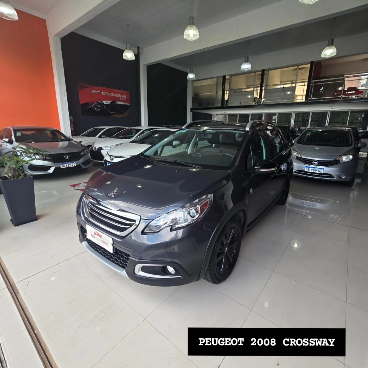 Peugeot 2008 Crossway 1.6 Año 2019 60000KM Color Gris