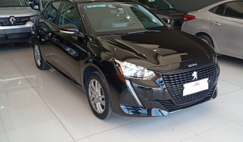 PEUGEOT 208 ACTIVE PACK 1.6 2023 25.000KM COLOR NEGRO lleno